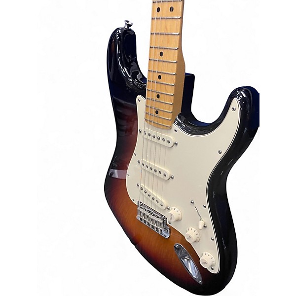 Used Fender American Standard Stratocaster 2 Color Sunburst Solid Body Electric Guitar