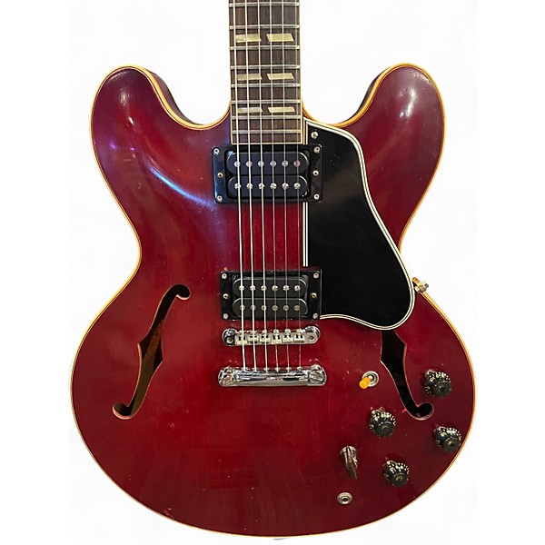 Vintage 1961 Gibson ES345 Amber Hollow Body Electric Guitar