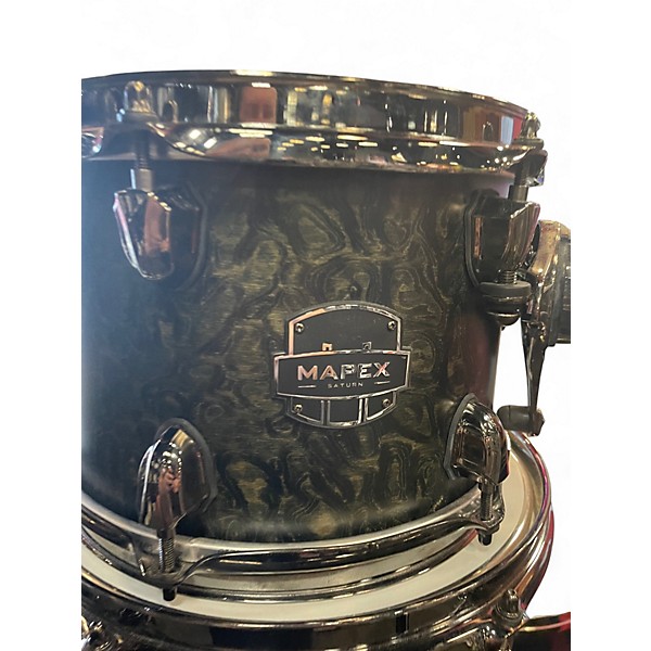 Used Mapex 5 Piece Studio V Black Drum Kit