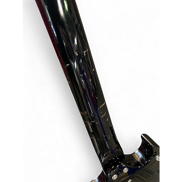 Used Cort Gene Simmons AXE Silverburst Electric Bass Guitar