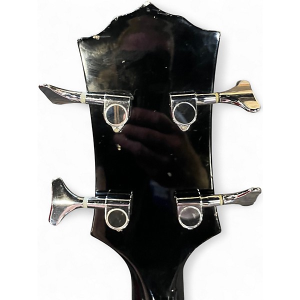 Used Cort Gene Simmons AXE Silverburst Electric Bass Guitar