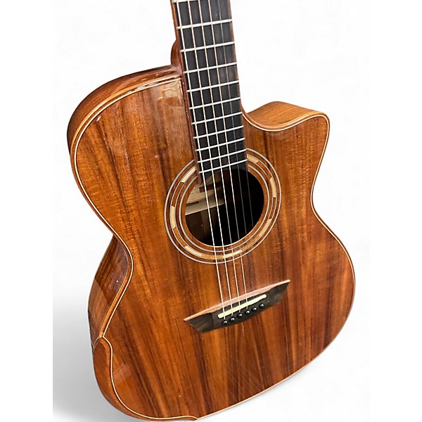 Used Washburn WCG25SCE Mahogany Acoustic Electric Guitar