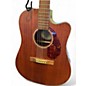 Used Fender CD60CE Mahogany Satin Natural Acoustic Electric Guitar