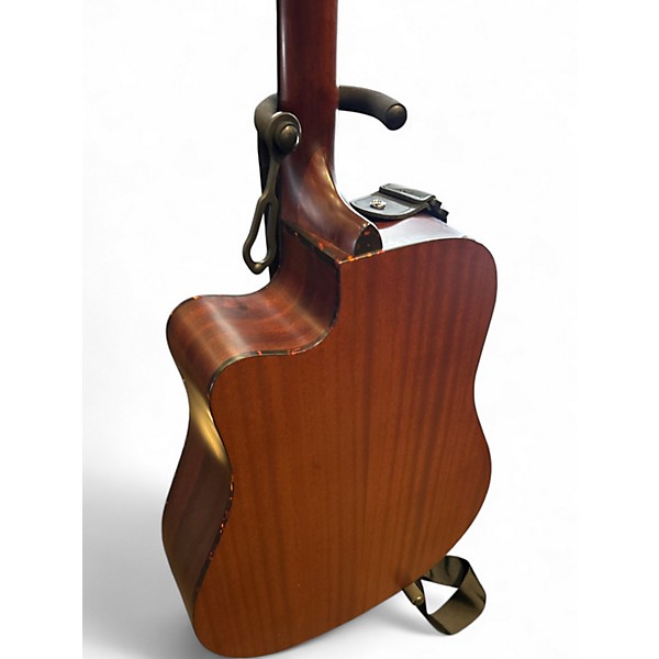 Used Fender CD60CE Mahogany Satin Natural Acoustic Electric Guitar