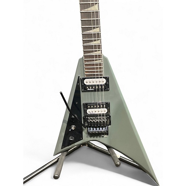 Used Jackson JS32 Randy Rhoads Left Handed Satin Grey Electric Guitar