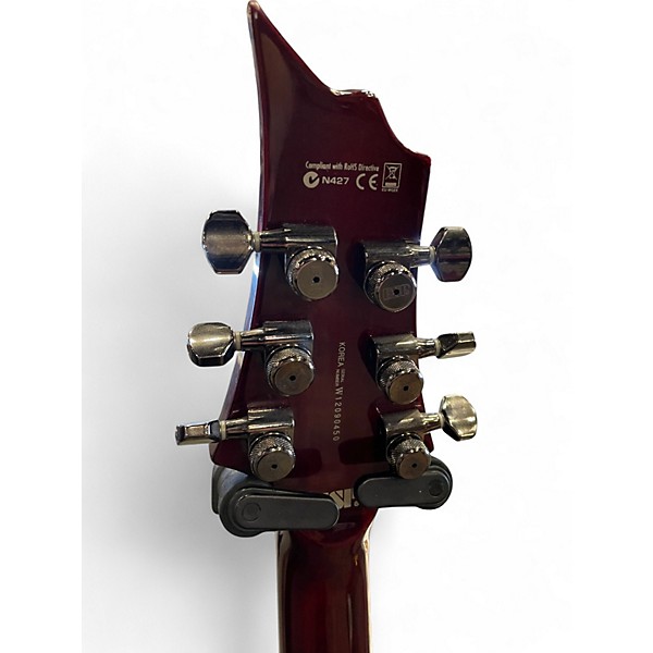 Used ESP LTD H-1001 HT TRANS CHERRY Solid Body Electric Guitar