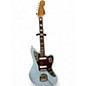 Used Squier Classic Vibe '70s Jaguar Daphne Blue Solid Body Electric Guitar thumbnail