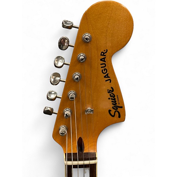 Used Squier Classic Vibe '70s Jaguar Daphne Blue Solid Body Electric Guitar