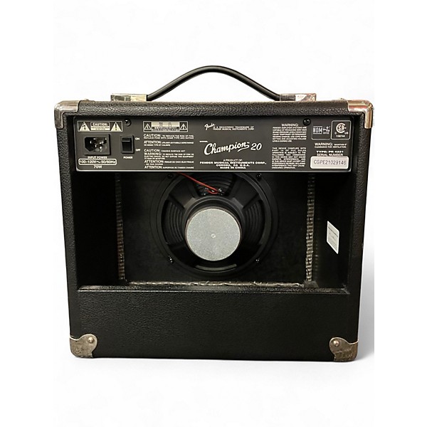 Used Fender Champion 20 Guitar Combo Amp