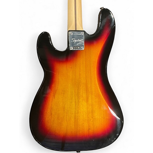 Used Squier Affinity Precision Bass 2 Color Sunburst Electric Bass Guitar