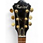 Used Raven washburn copy Cherry Sunburst Solid Body Electric Guitar