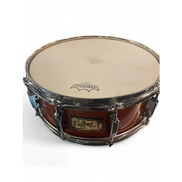 Used Pearl 14X5.5 masters custom Orange Drum