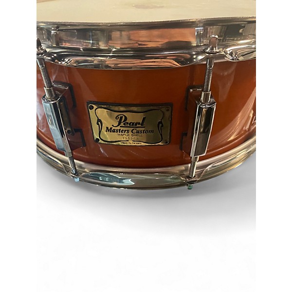 Used Pearl 14X5.5 masters custom Orange Drum