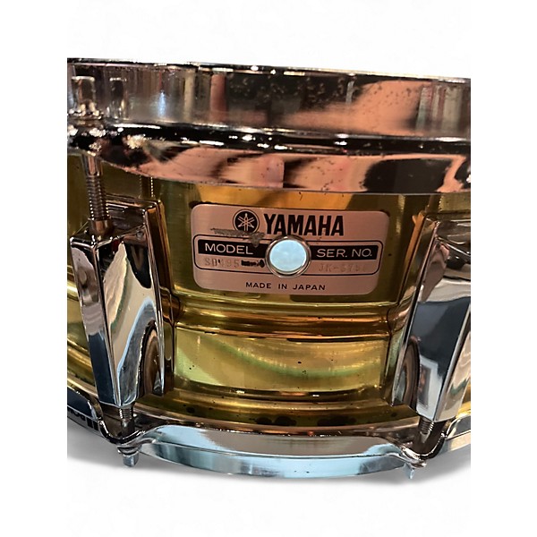 Used Yamaha 14X5 sb495 brass Drum