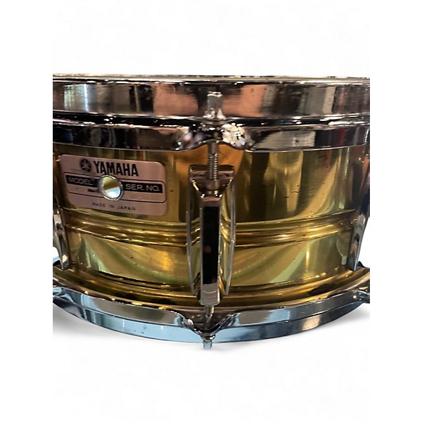 Used Yamaha 14X5 sb495 brass Drum