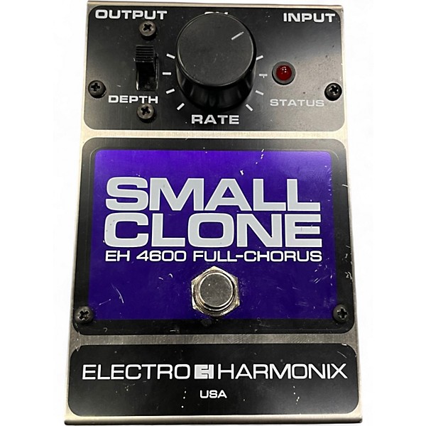 Used Electro-Harmonix Small Clone Analog Chorus Effect Pedal