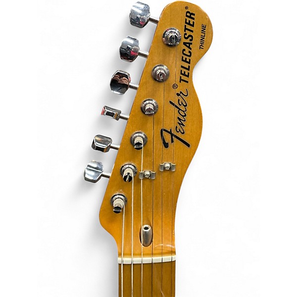 Used Fender Vintera 70s Telecaster Thinline AGED NATURAL Hollow Body Electric Guitar