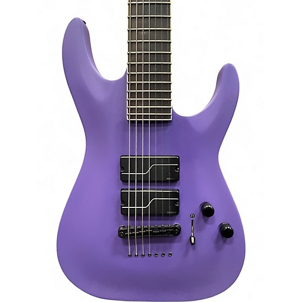 Used Ltd Esp sc 607 Purple Solid Body Electric Guitar