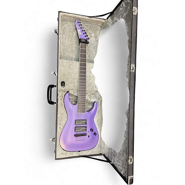Used Ltd Esp sc 607 Purple Solid Body Electric Guitar