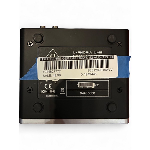 Used Behringer U-Phoria UM2 Audio Interface
