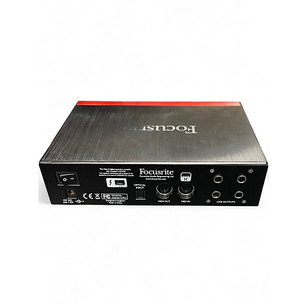 Used Focusrite Clarett 2Pre Audio Interface