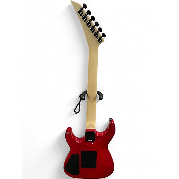 Used 2024 Jackson JS34Q Dinky Trans Red Solid Body Electric Guitar