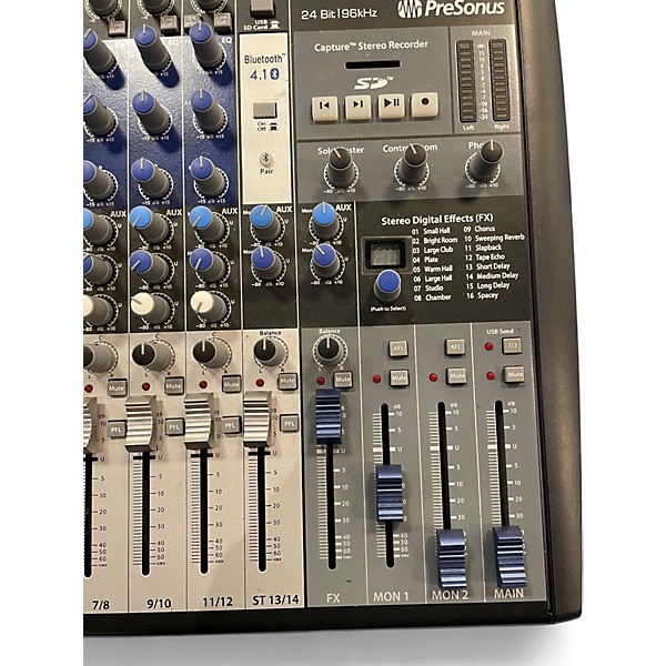 Used PreSonus STUDIOLIVE AR12 USB Powered Mixer