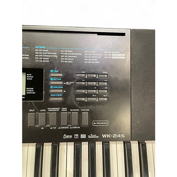 Used Casio WK245 76-Key Keyboard Workstation