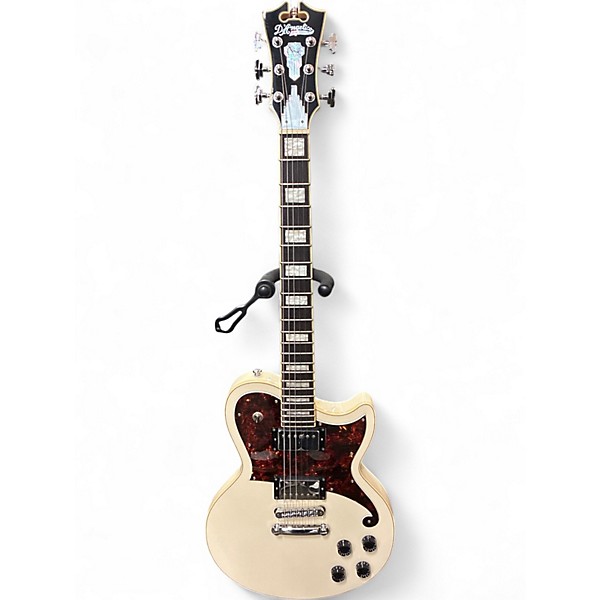 Used D'Angelico Premier Series Atlantic Olympic White Solid Body Electric Guitar