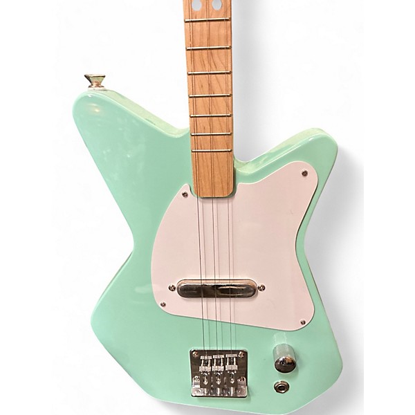 Used Vintage V6 Seafoam Green Solid Body Electric Guitar