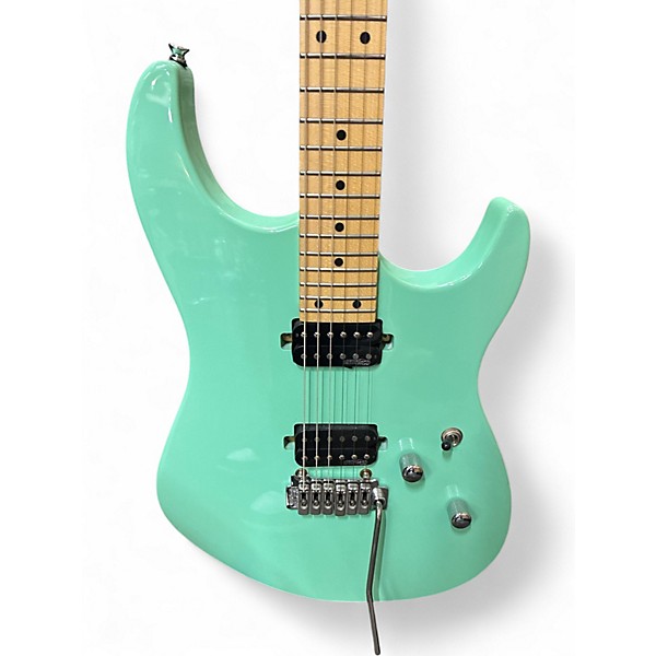Used Loog Guitars PRO VI Seafoam Green Solid Body Electric Guitar