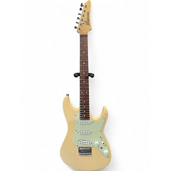 Used Ibanez AZ Essentials Ivory Solid Body Electric Guitar
