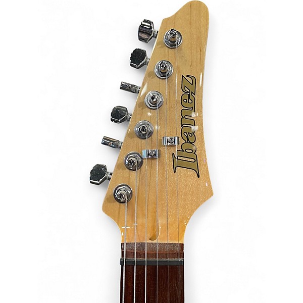 Used Ibanez AZ Essentials Ivory Solid Body Electric Guitar