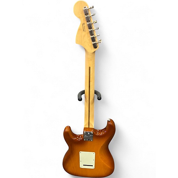 Used Fender American Performer Stratocaster SSS Honey Burst Solid Body Electric Guitar