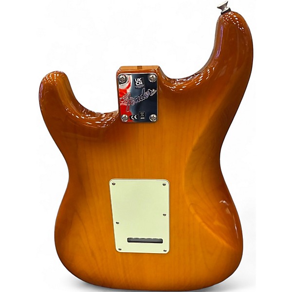 Used Fender American Performer Stratocaster SSS Honey Burst Solid Body Electric Guitar