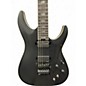 Used Schecter Guitar Research C1 FRS SLS EVIL TWIN Satin Black Solid Body Electric Guitar