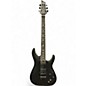 Used Schecter Guitar Research C1 FRS SLS EVIL TWIN Satin Black Solid Body Electric Guitar