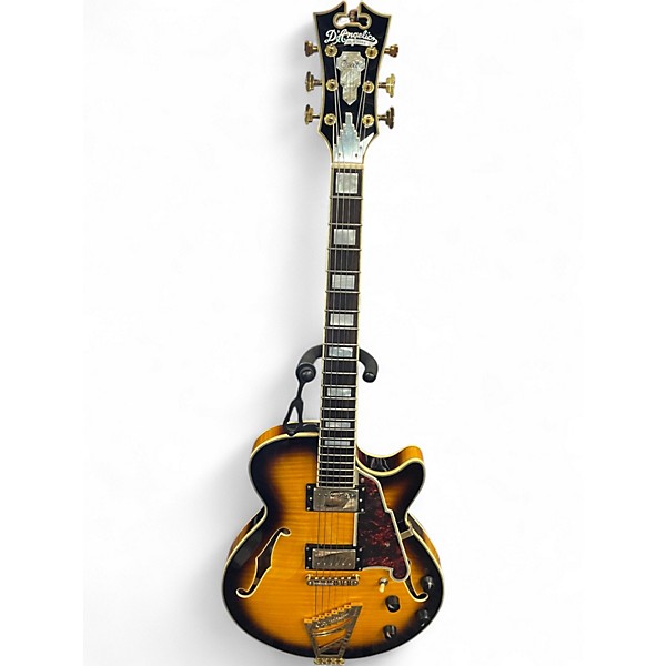 Used D'Angelico EX-SS 2 Color Sunburst Hollow Body Electric Guitar
