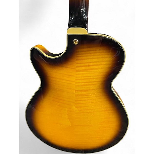 Used D'Angelico EX-SS 2 Color Sunburst Hollow Body Electric Guitar