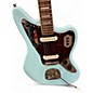 Used Squier CLASSIC VIBE JAGUAR BLUE Solid Body Electric Guitar