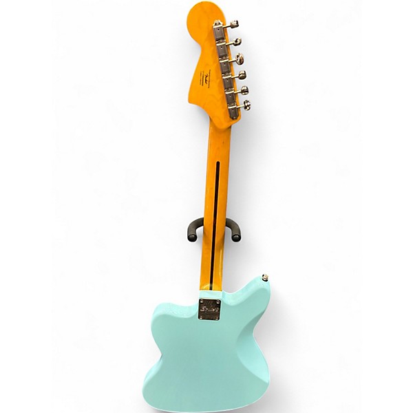 Used Squier CLASSIC VIBE JAGUAR BLUE Solid Body Electric Guitar