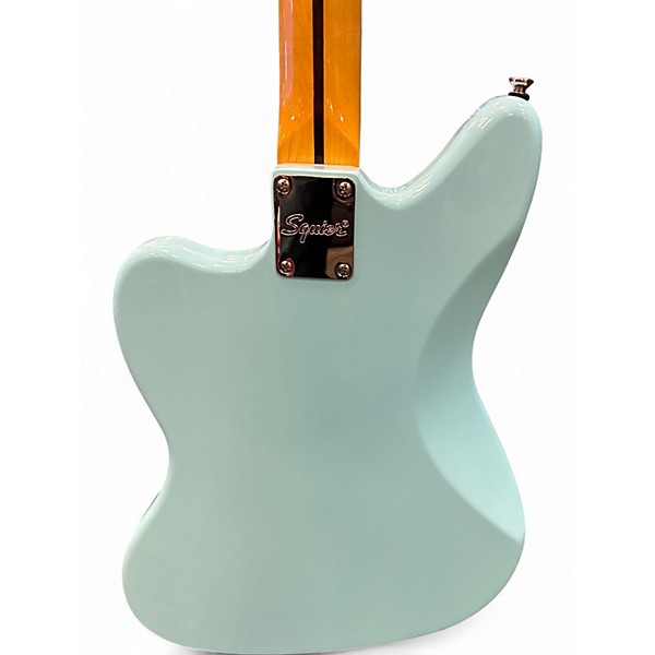 Used Squier CLASSIC VIBE JAGUAR BLUE Solid Body Electric Guitar