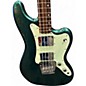 Used Squier PARANORMAL RASCAL GREEN Electric Bass Guitar