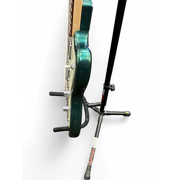 Used Squier PARANORMAL RASCAL GREEN Electric Bass Guitar