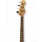 Used Squier Affinity Jaguar Bass Frost Metallic Electric Bass Guitar