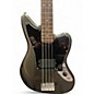 Used Squier Affinity Jaguar Bass Frost Metallic Electric Bass Guitar