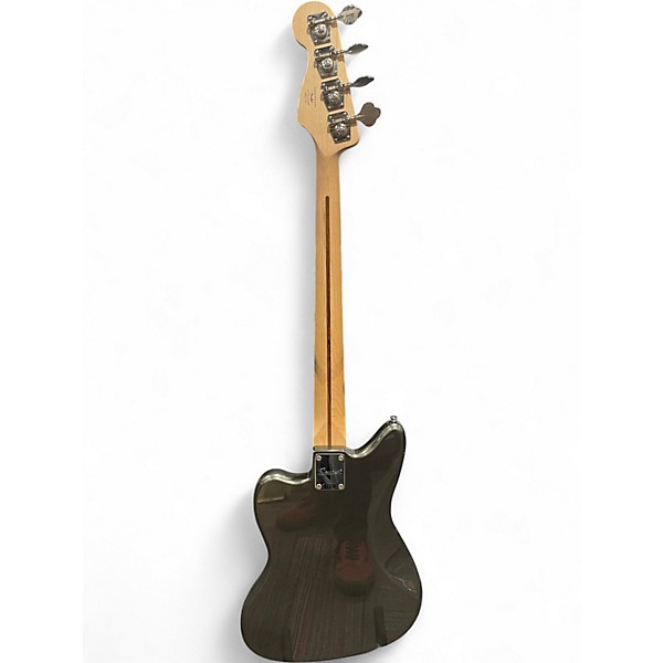 Used Squier Affinity Jaguar Bass Frost Metallic Electric Bass Guitar