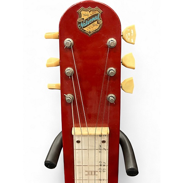 Vintage 1957 National ROCKET ONE TEN RED Lap Steel
