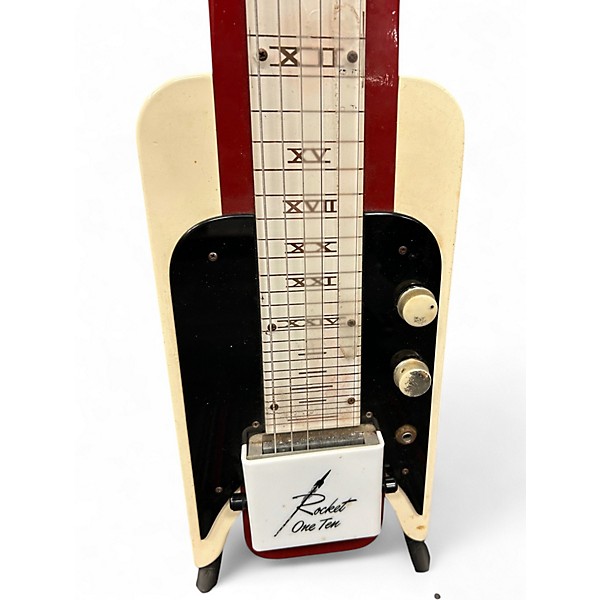 Vintage 1957 National ROCKET ONE TEN RED Lap Steel