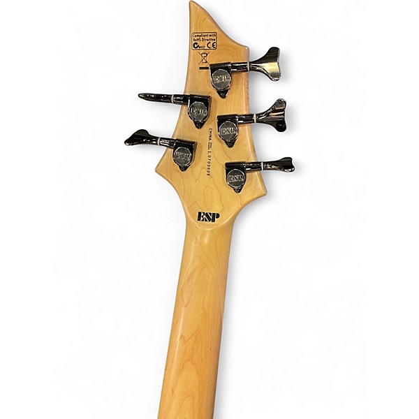 Used ESP LTD B155DX 5 String Black Electric Bass Guitar